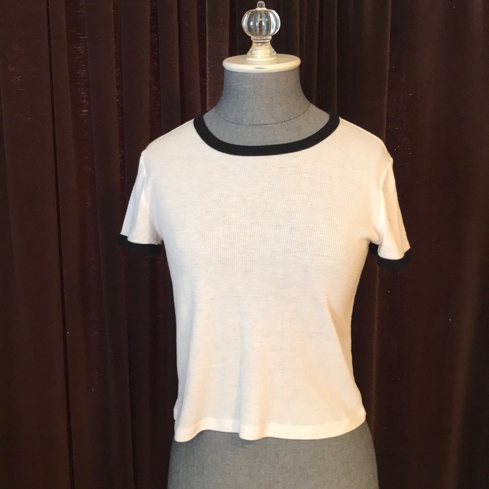 Forever 21 White/Black Top